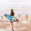 Kunstdruck 'Raus aufs Meer'