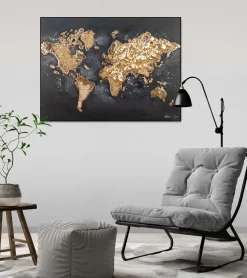 Kunstdruck 'Reise um die Welt'