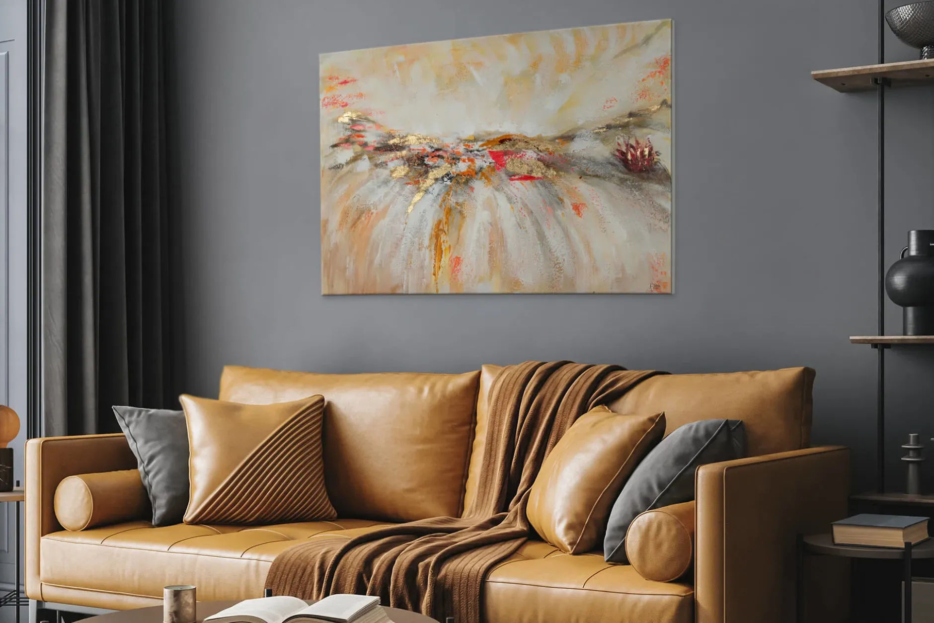 Kunstdruck 'Ruhe vor dem Sturm'