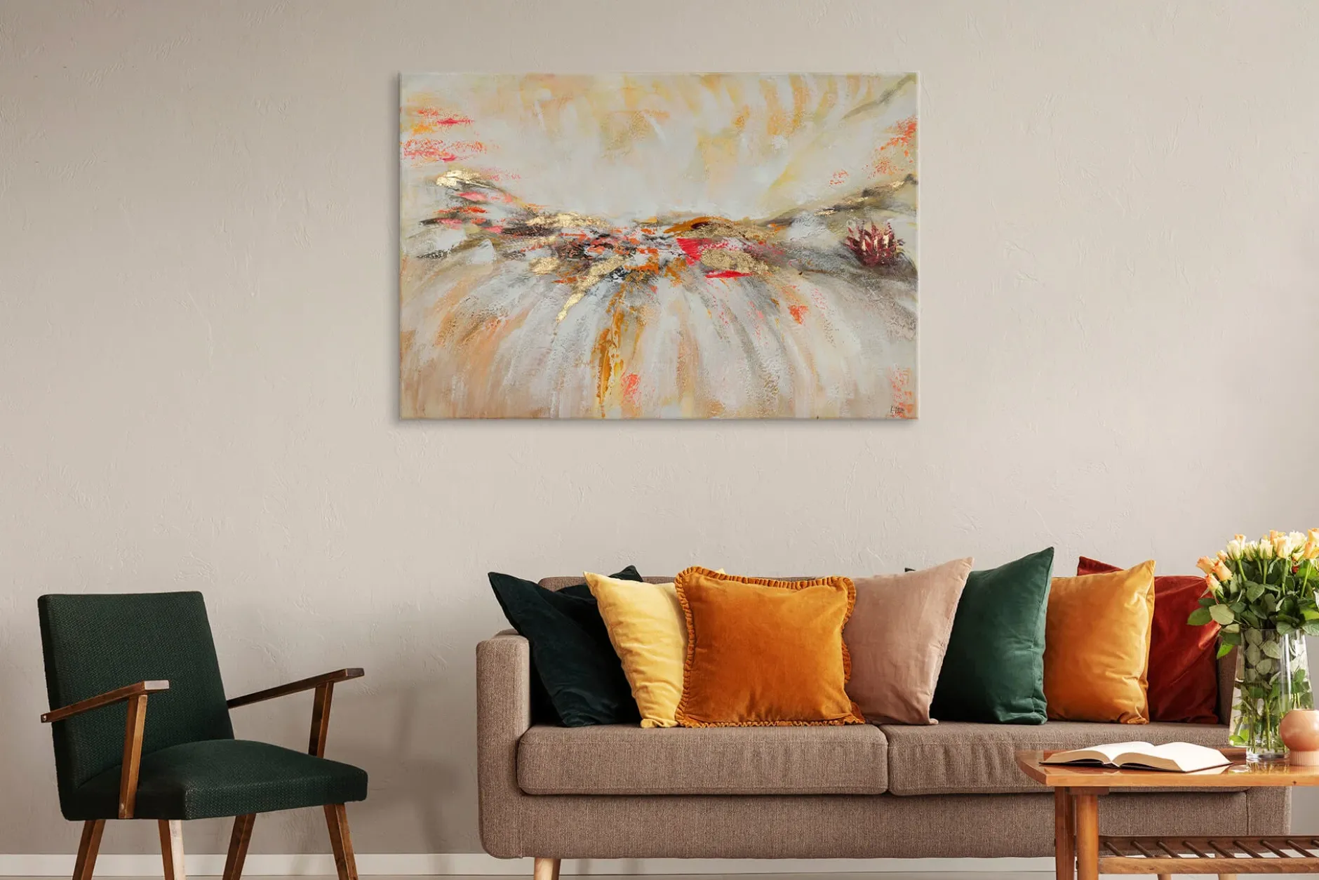 Kunstdruck 'Ruhe vor dem Sturm'