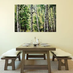 Kunstdruck 'Sanfter Gruß durch den Wald'