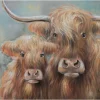 Kunstdruck 'Schulter an Schulter'