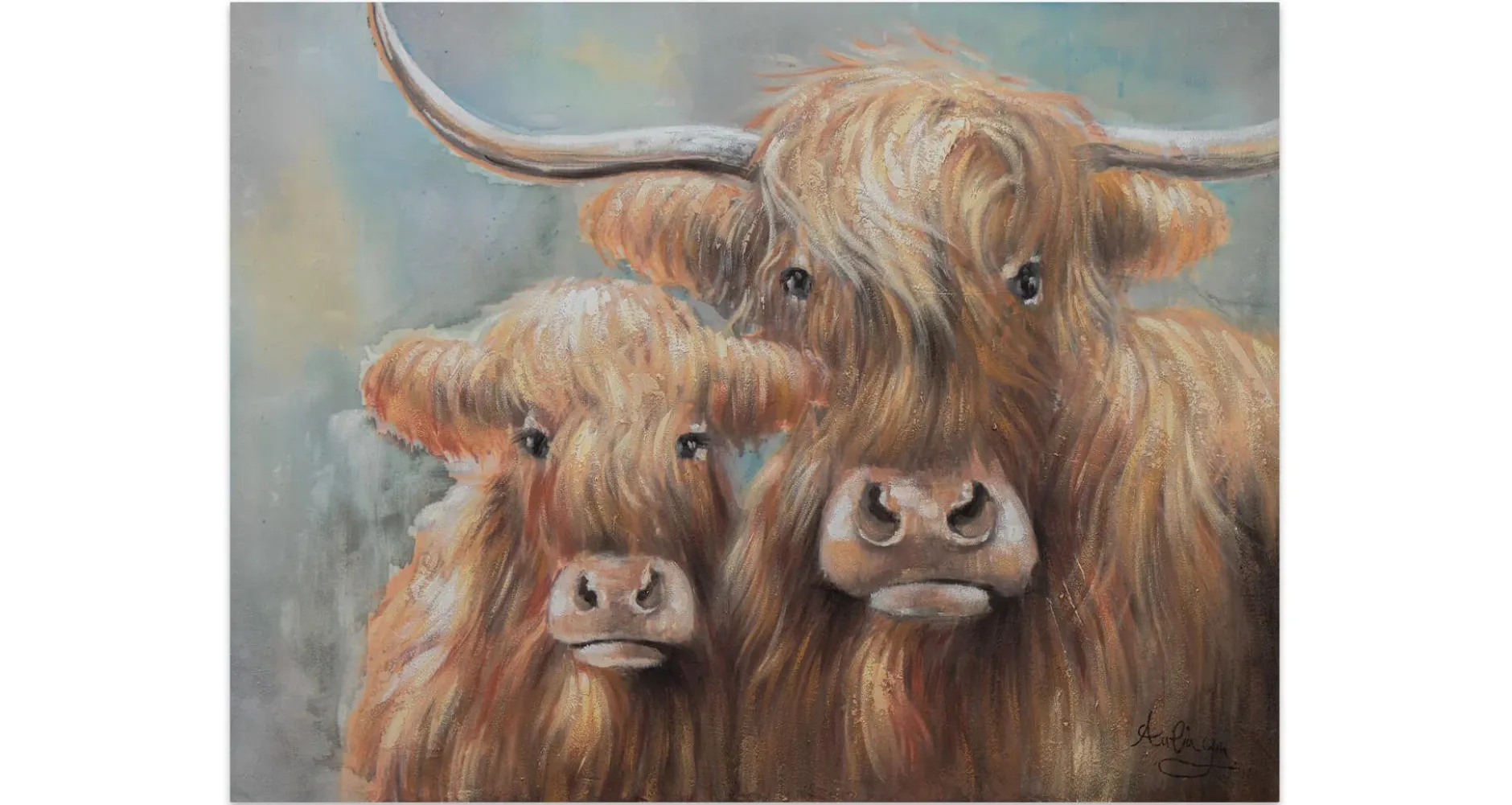 Kunstdruck 'Schulter an Schulter'