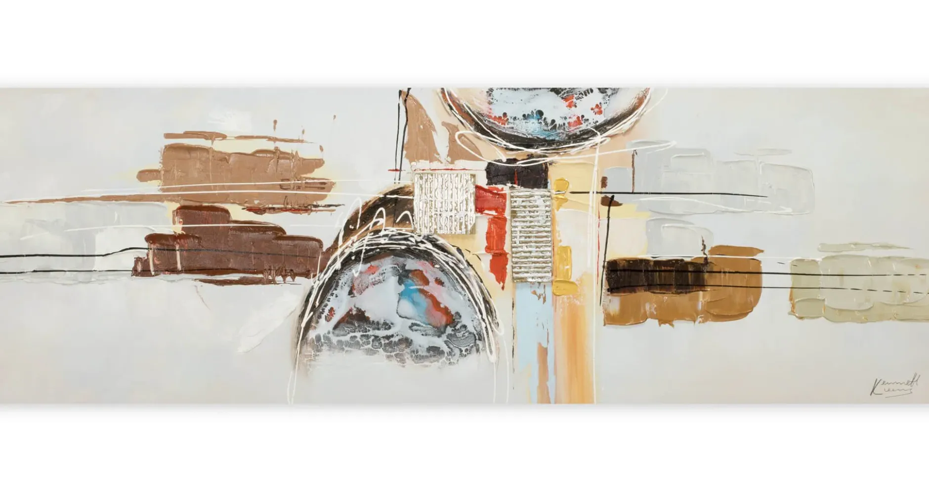 Kunstdruck 'Schwerelose Zeit'