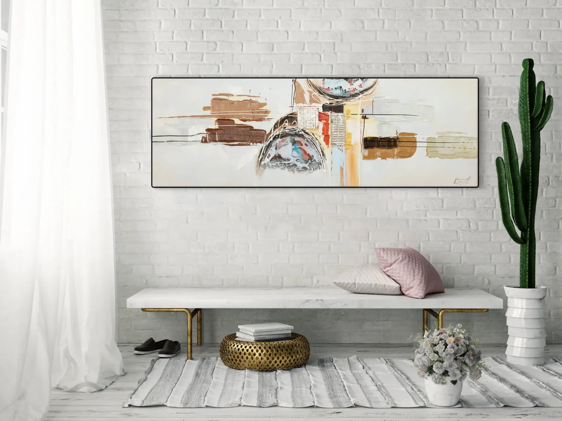 Kunstdruck 'Schwerelose Zeit'