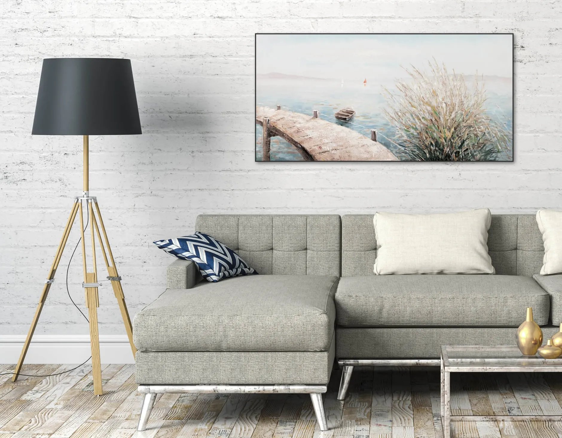 Kunstdruck 'Stiller Sommertag'