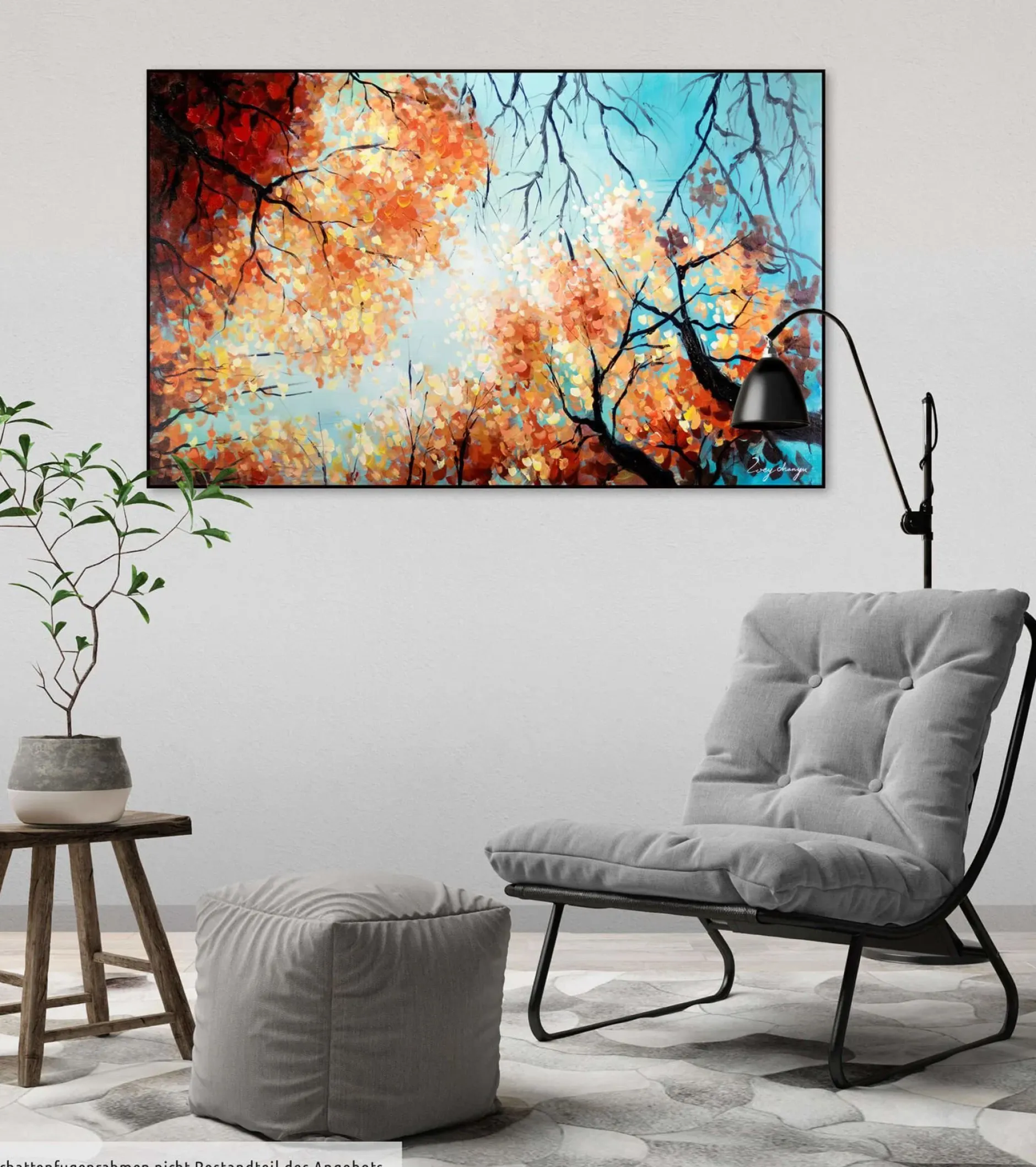 Kunstdruck 'Tanz der Baumkronen'