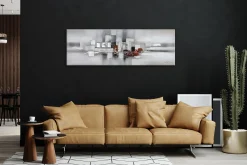 Kunstdruck 'Umringt von Nebel'