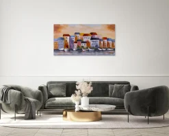 Kunstdruck 'Visit Cinque Terre'