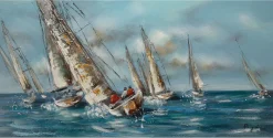 Kunstdruck 'Von Küste zu Küste'