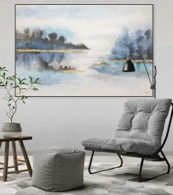Kunstdruck 'Von Ufer zu Ufer'