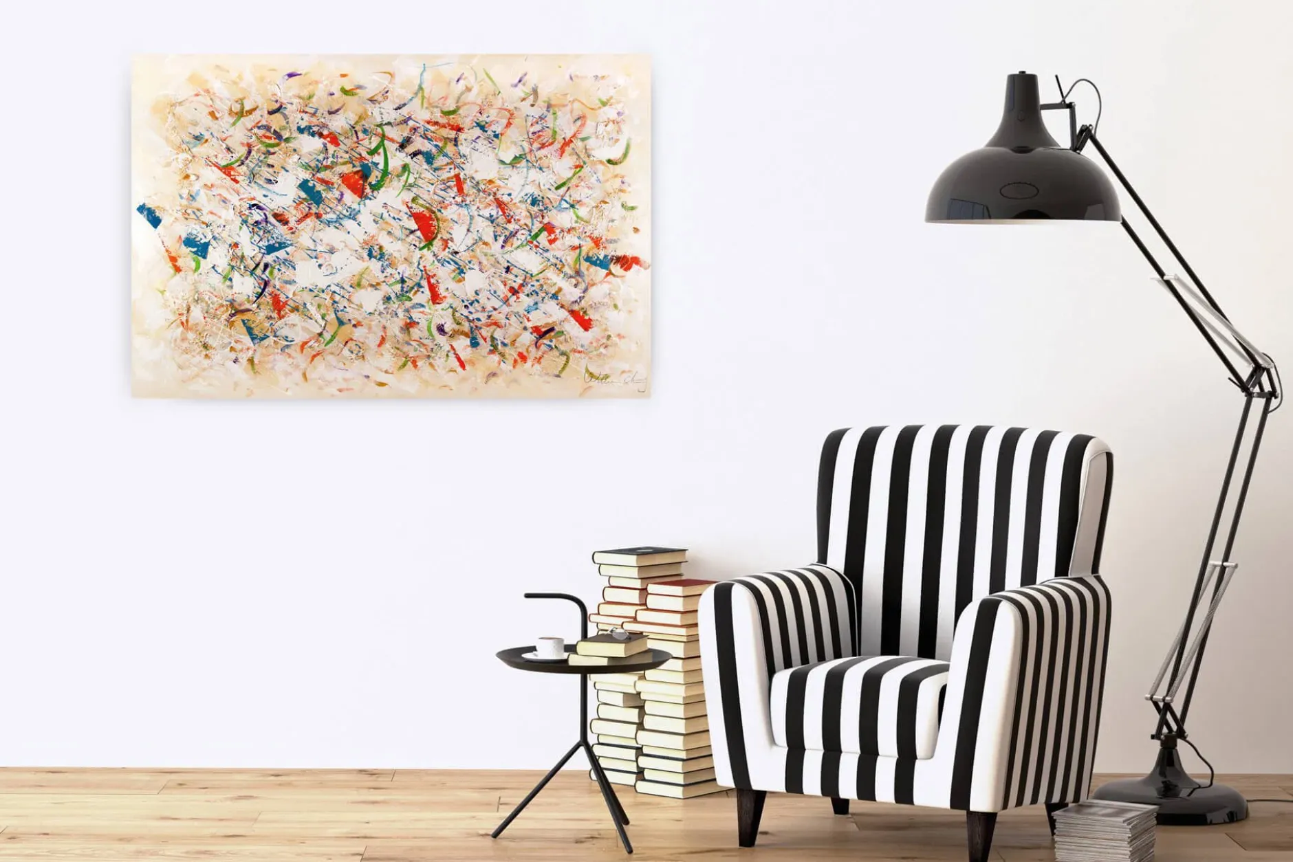 Kunstdruck 'Vorboten des Frühlings'