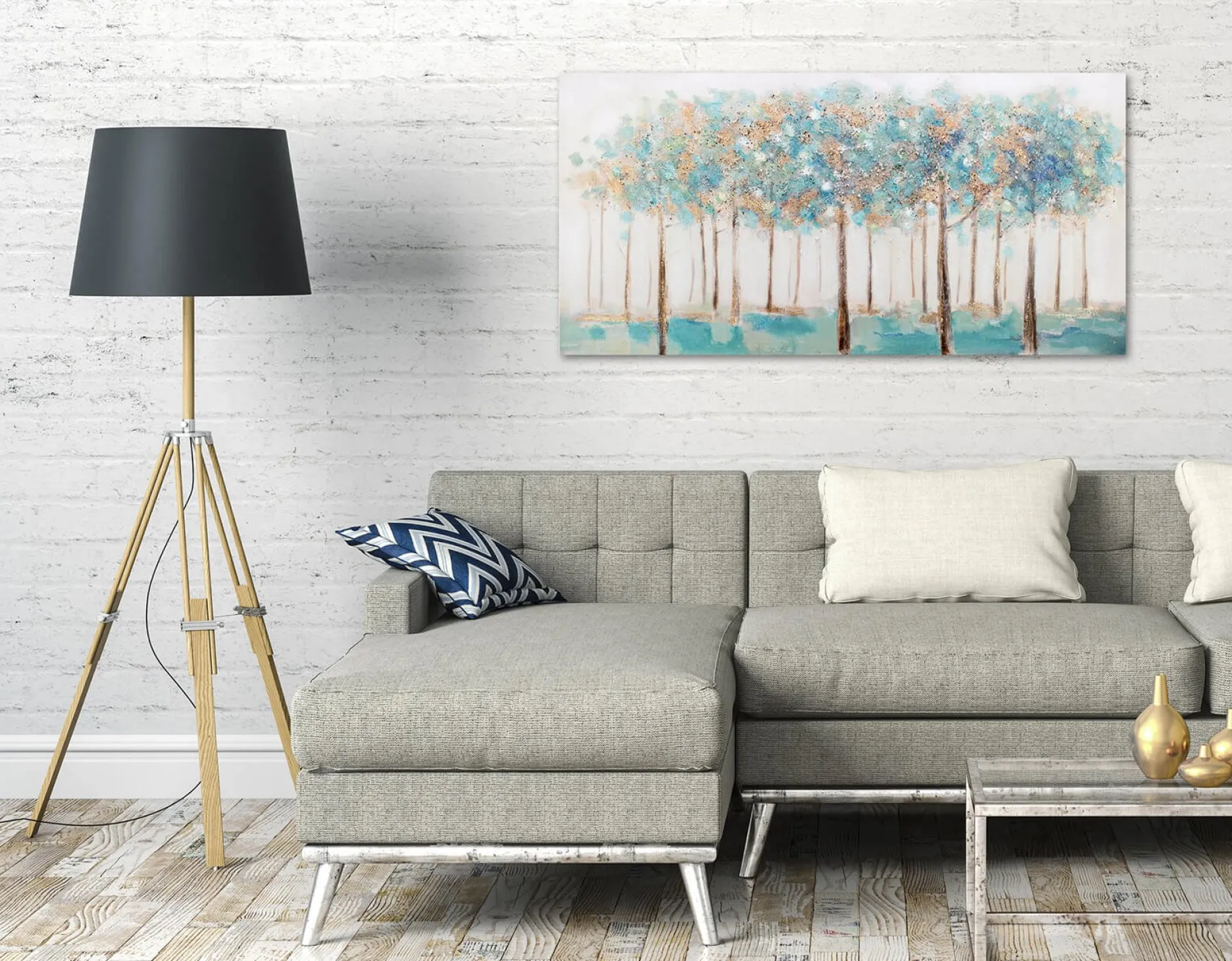 Kunstdruck 'Wald der Feen'