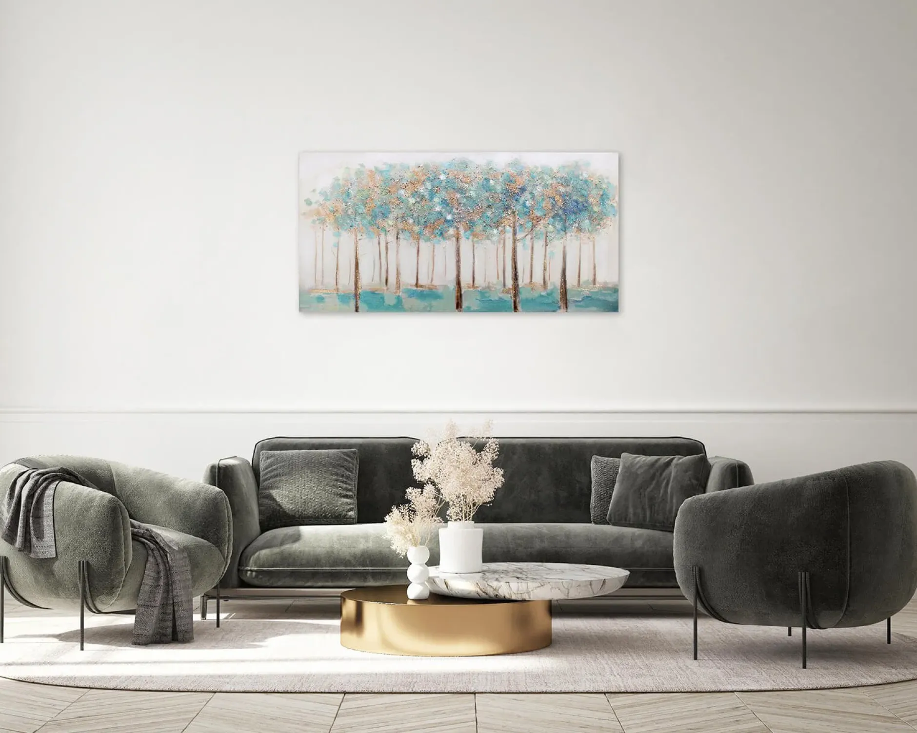 Kunstdruck 'Wald der Feen'