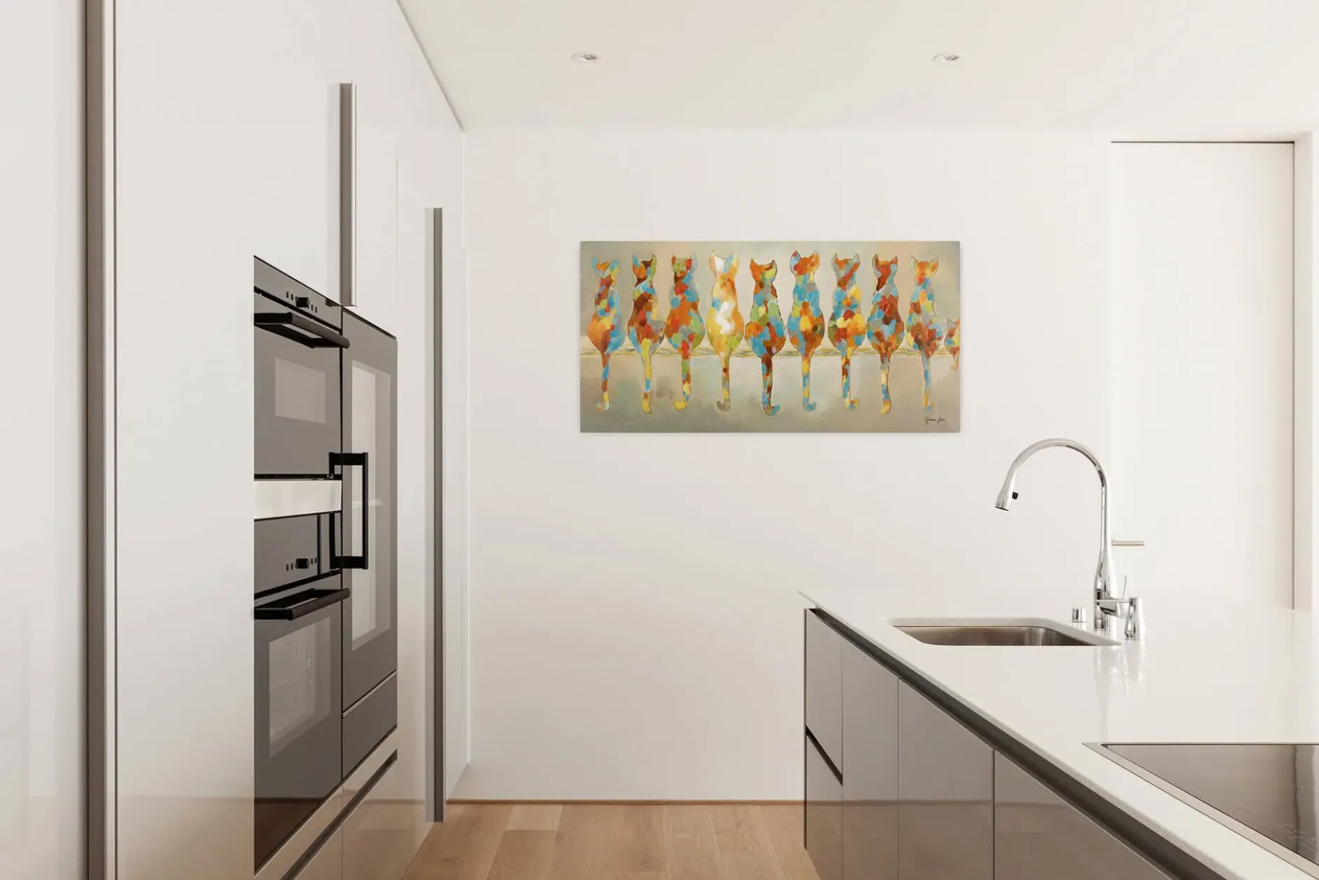 Kunstdruck 'Wartende Grazien'