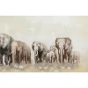 Kunstdruck 'Weg der Elefanten'