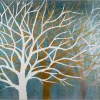 Kunstdruck 'Where the Treetops glisten'