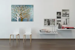 Kunstdruck 'Where the Treetops glisten'