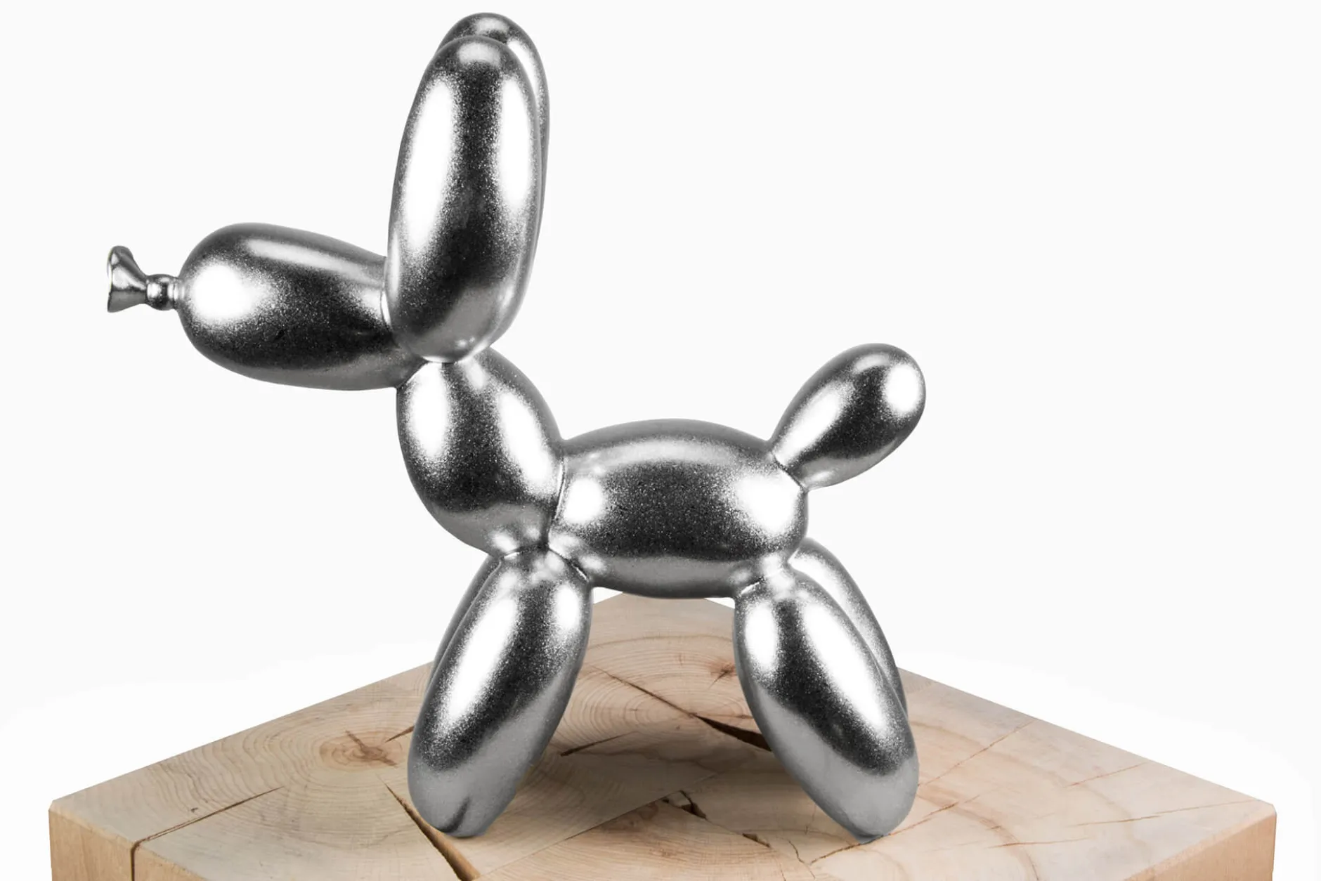 Kunststein Skulptur 'Abgehoben' 28x26x10cm