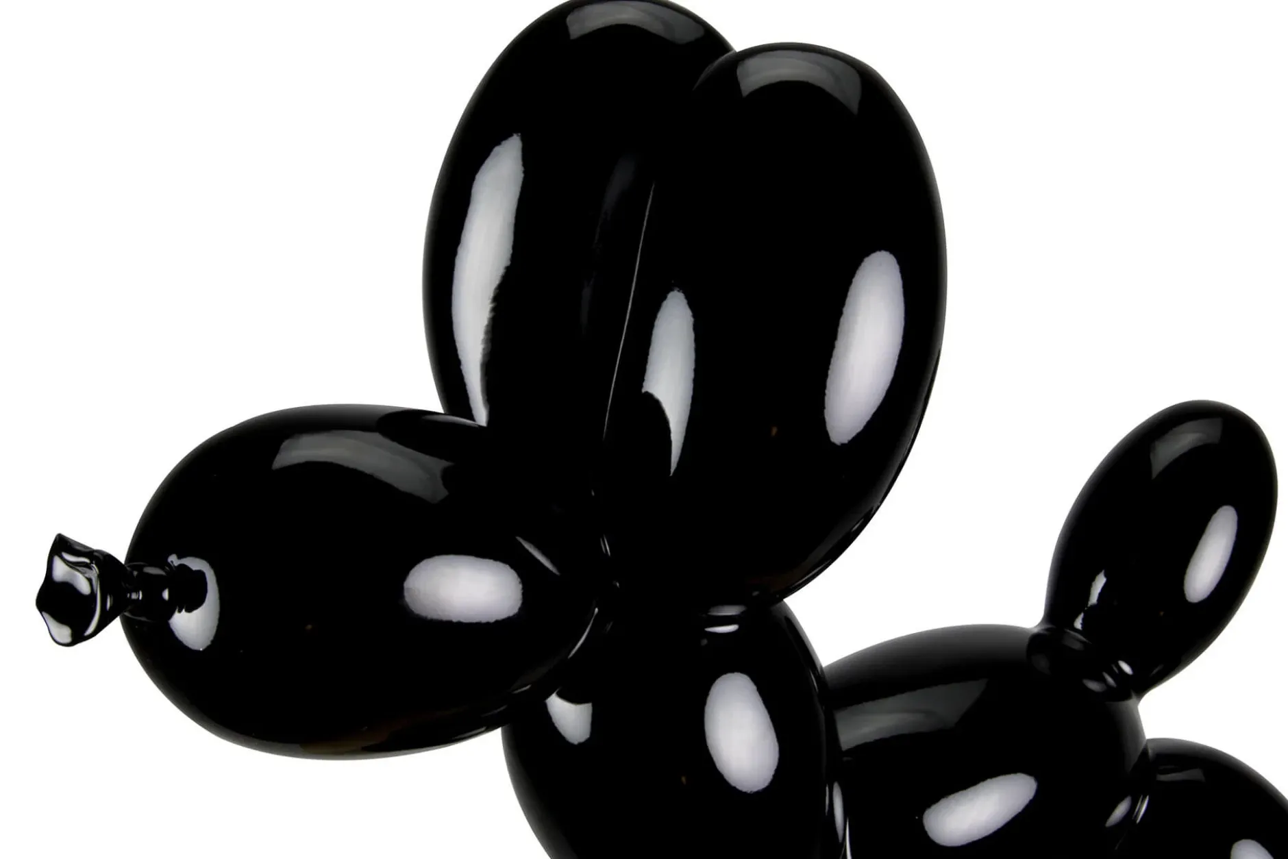 Kunststein Skulptur 'Balloon Poodle' 50x46x18cm