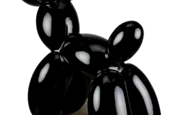 Kunststein Skulptur 'Balloon Poodle' 50x46x18cm