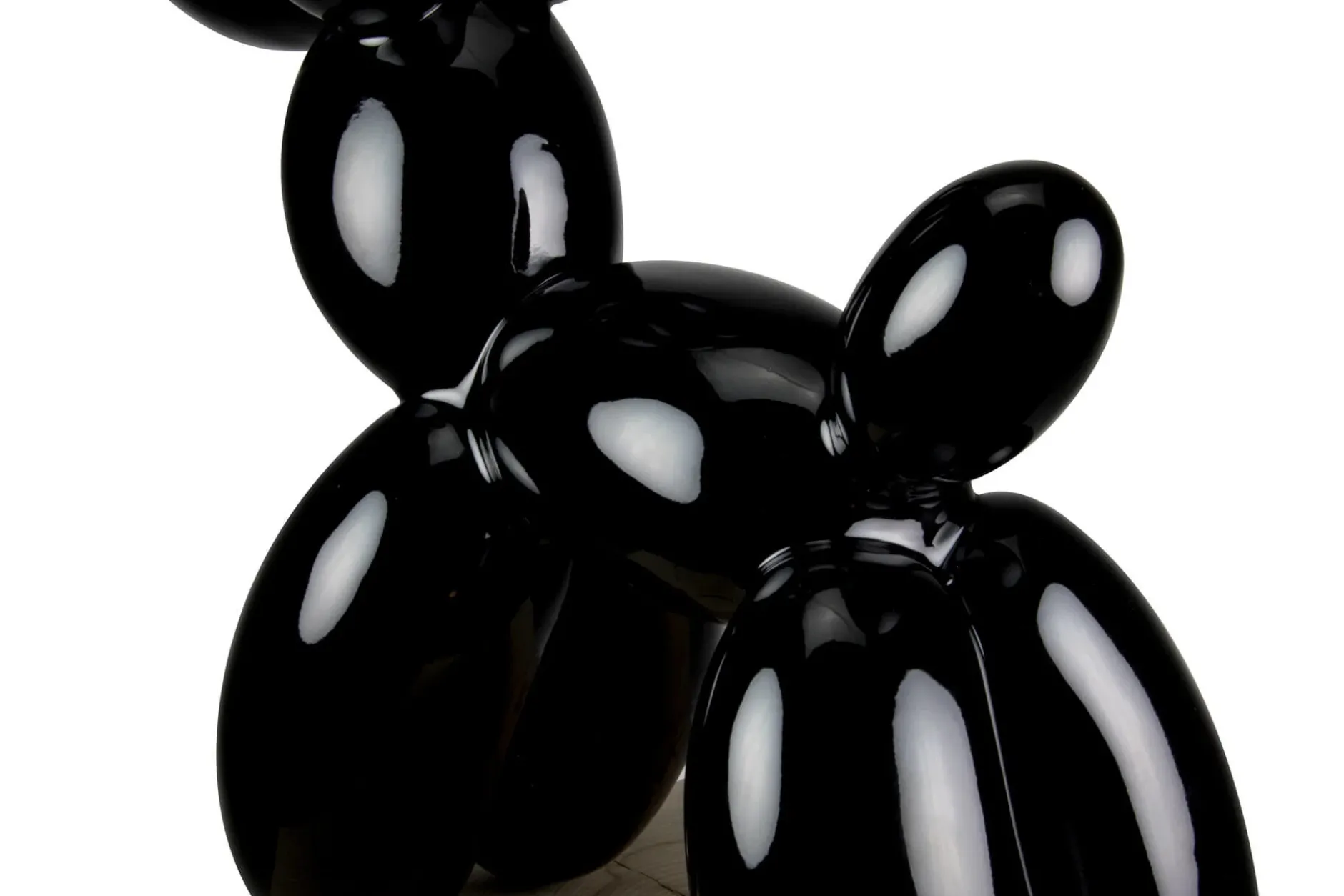 Kunststein Skulptur 'Balloon Poodle' 50x46x18cm
