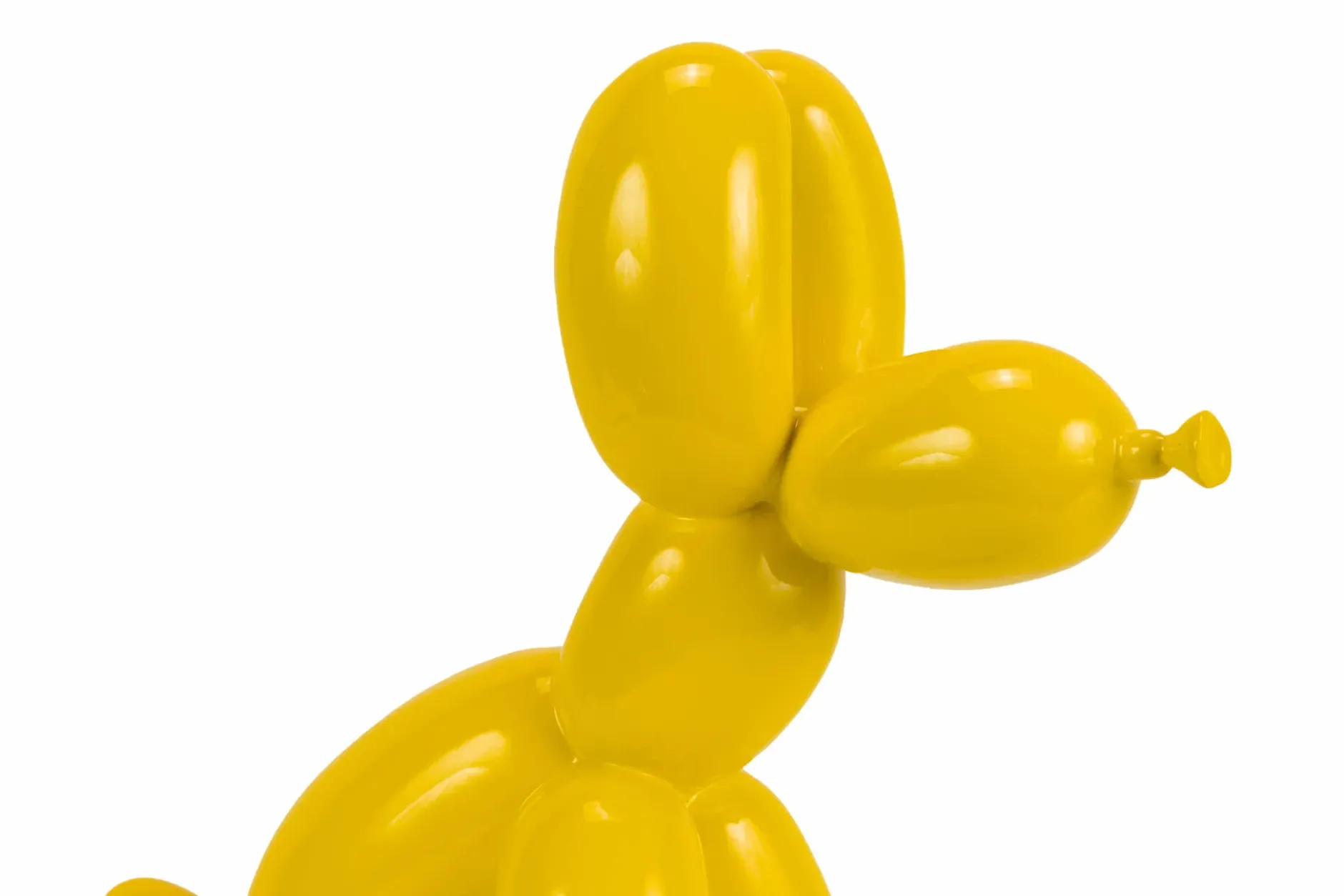 Kunststein Skulptur 'Bright Doggo' 30x28x18cm