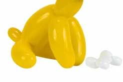 Kunststein Skulptur 'Bright Doggo' 30x28x18cm