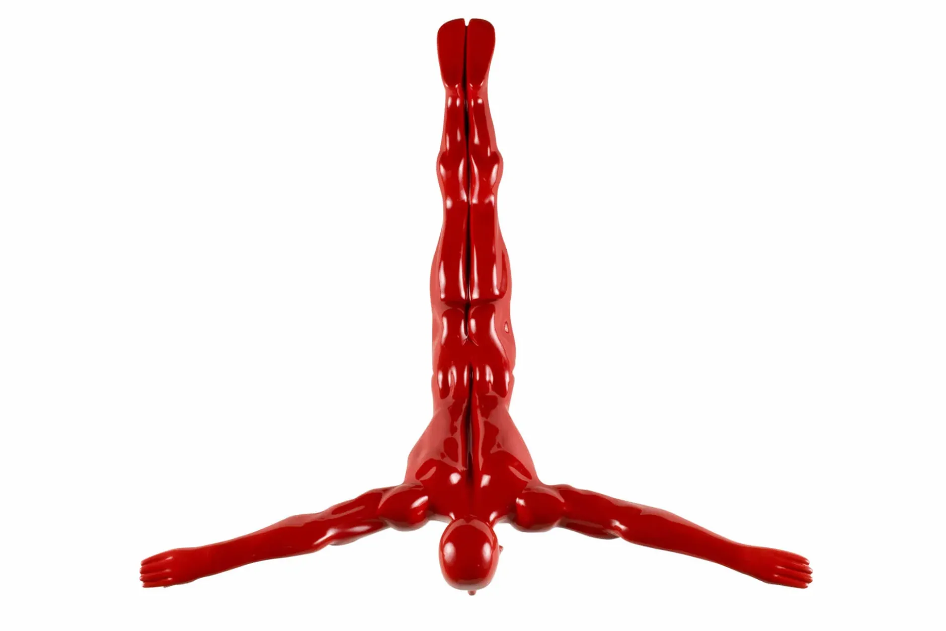 Kunststein Skulptur 'Diving Man' 53x56x24cm