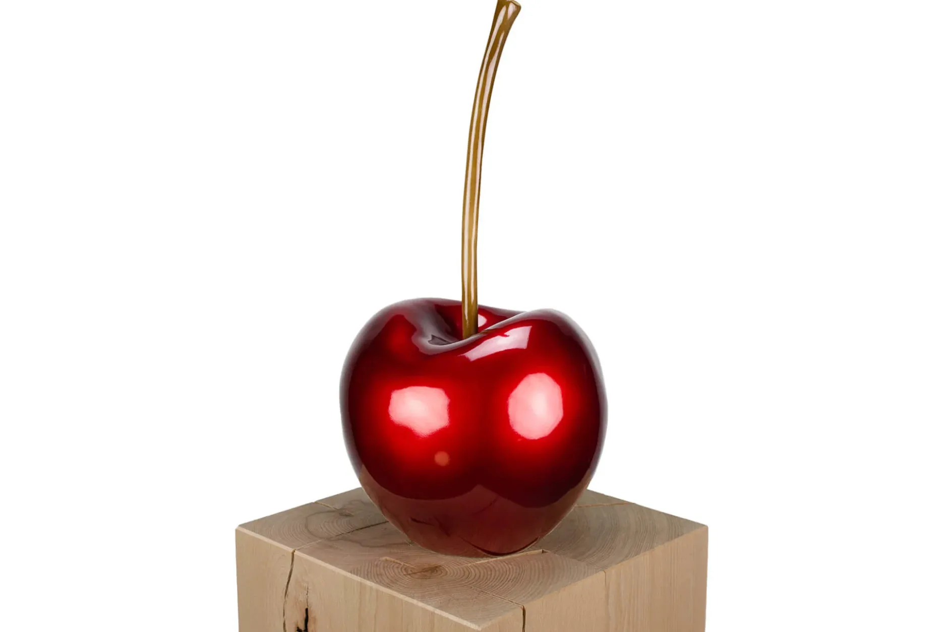 Kunststein Skulptur 'Geschmack des Sommers' 24x48x23cm