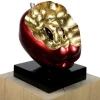 Kunststein Skulptur 'Gesunder Genuss' 31x31x23cm