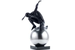 Kunststein Skulptur 'Innere Balance' 48x47x27cm