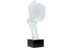 Kunststein Skulptur 'Kuss der Unschuld' 27x50x14cm