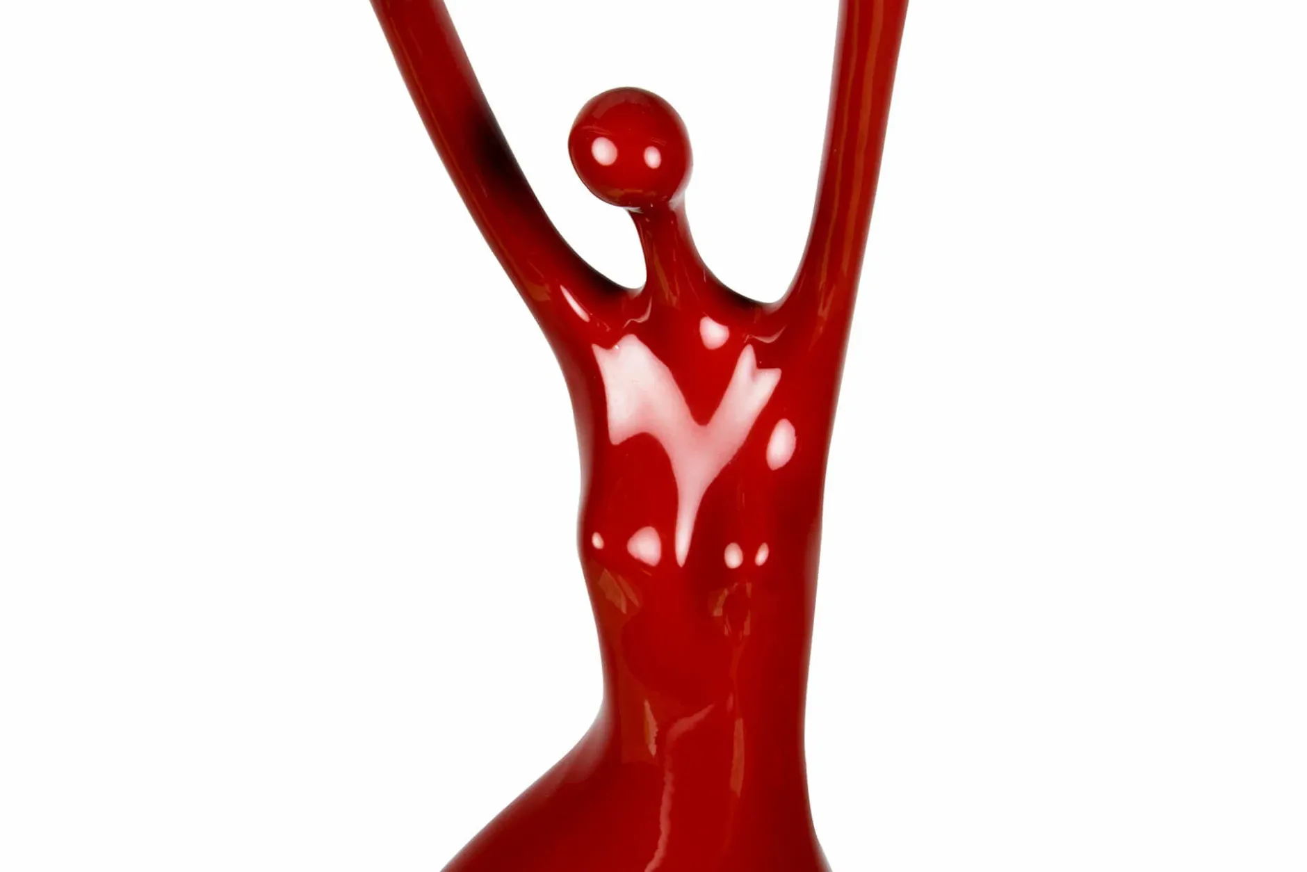 Kunststein Skulptur 'Liebreizende Lady' 14x33x11cm