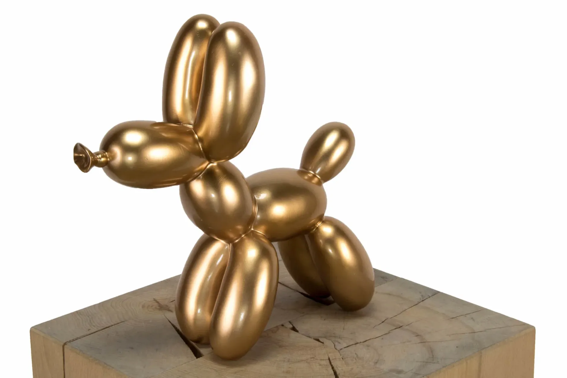 Kunststein Skulptur 'Lucky' 26x28x10cm
