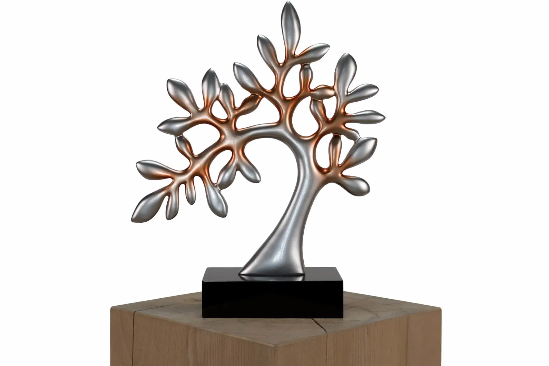 Kunststein Skulptur 'Penjing' 38x38x10cm