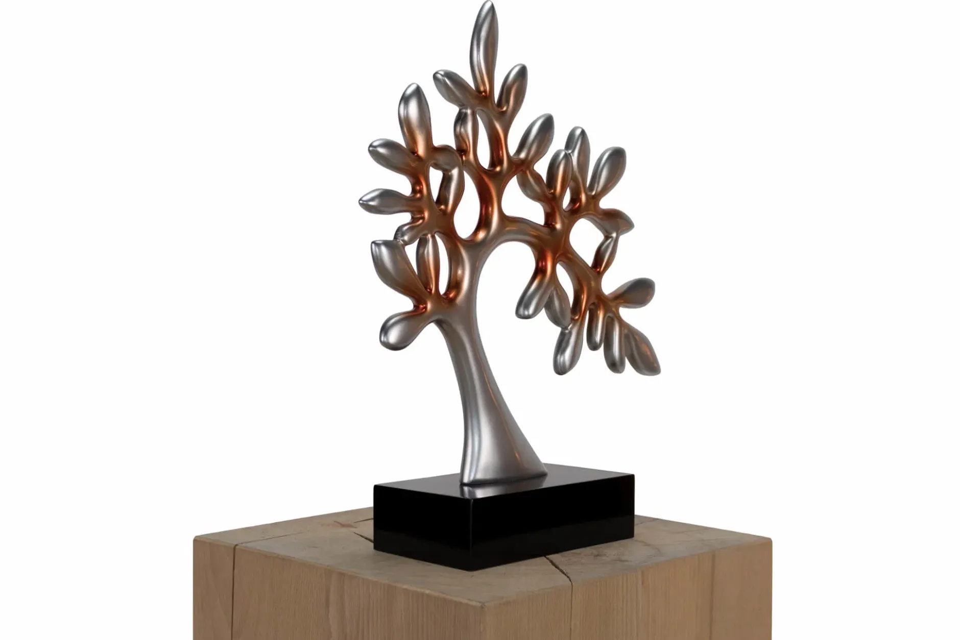 Kunststein Skulptur 'Penjing' 38x38x10cm