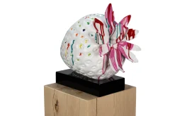 Kunststein Skulptur 'Süße Verführung' 44x39x28cm