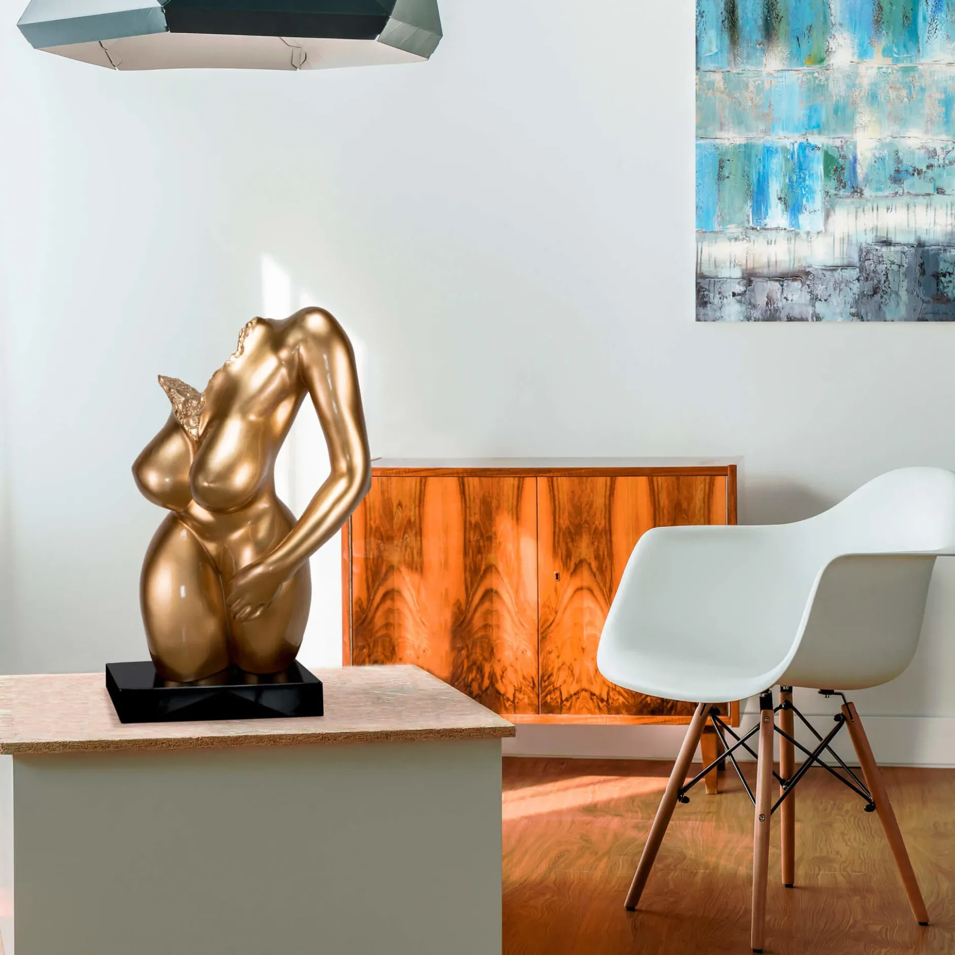Kunststein Skulptur 'Spiritual Entrance' 34x60x24cm