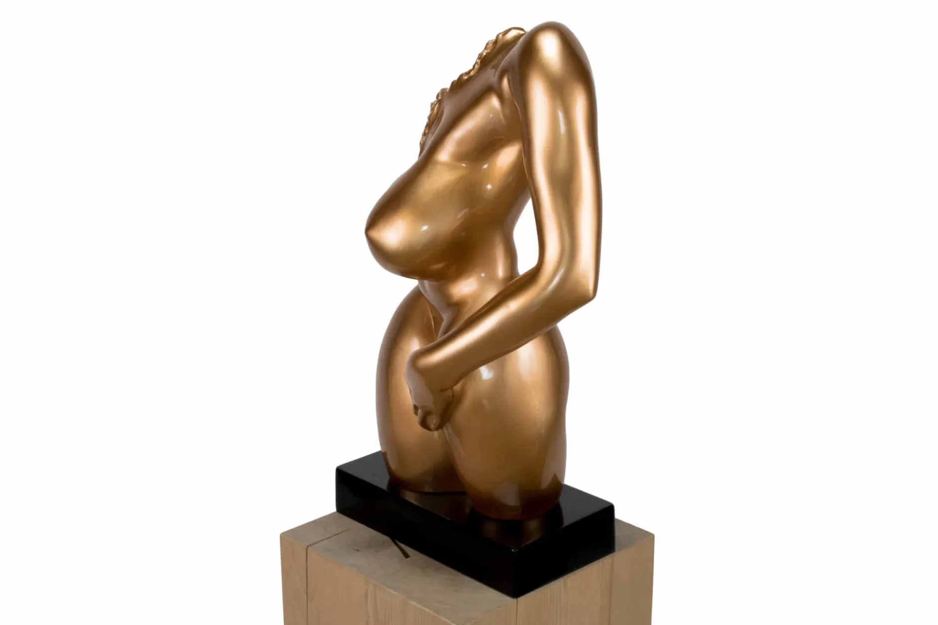 Kunststein Skulptur 'Spiritual Entrance' 34x60x24cm
