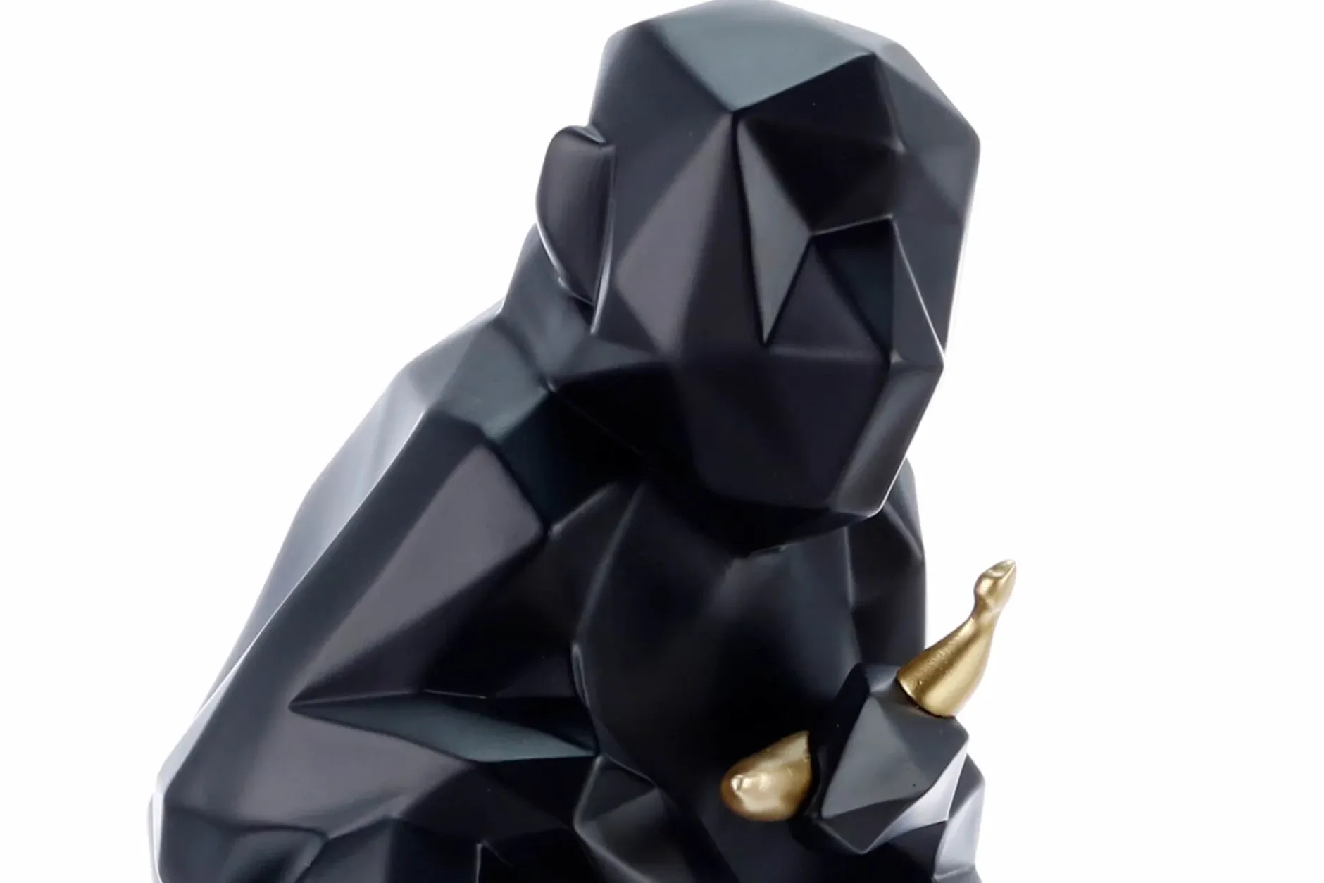 Kunststein Skulptur 'Sweet Banana' 21x66x18cm