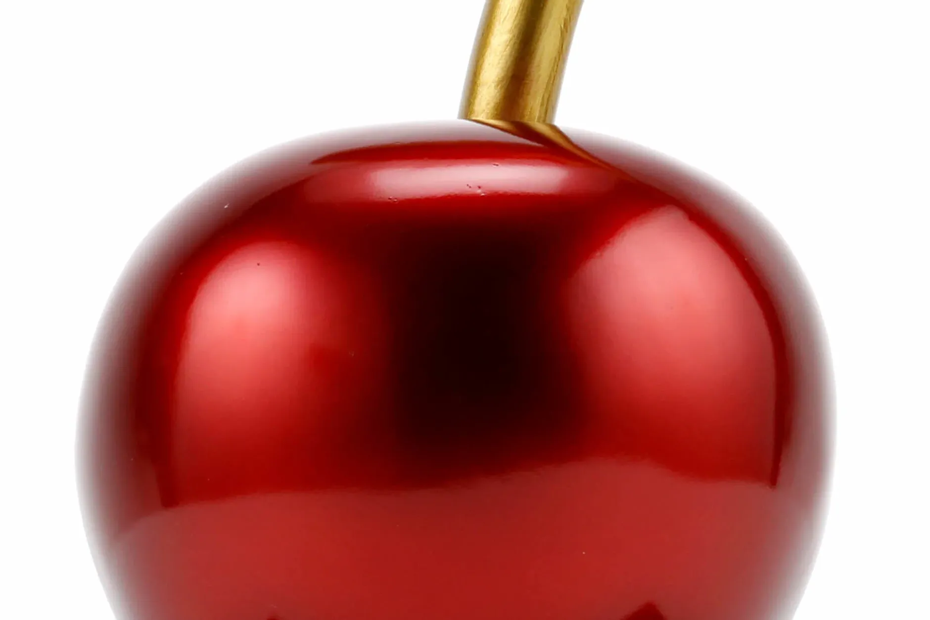 Kunststein Skulptur 'The Cherry On Top' 23x21x11cm