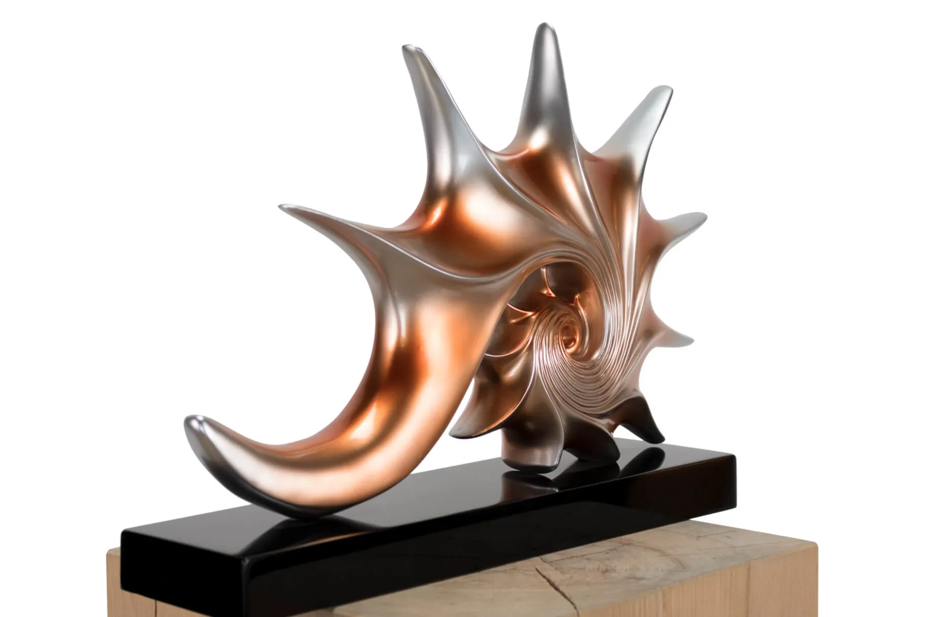 Kunststein Skulptur 'Unter dem Ozean' 43x31x6cm