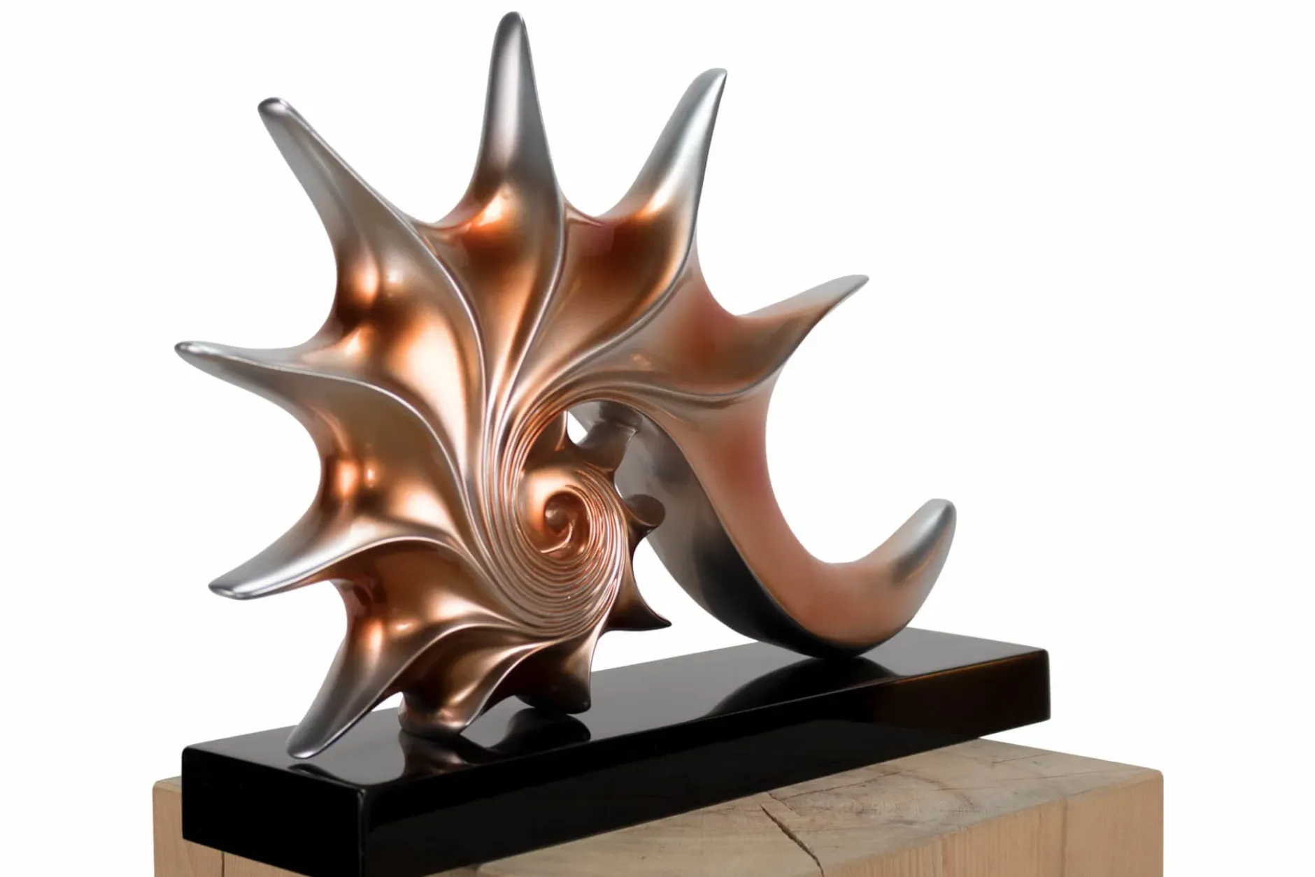 Kunststein Skulptur 'Unter dem Ozean' 43x31x6cm