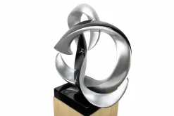 Kunststein Skulptur 'Unwind with me' 59x57x29cm