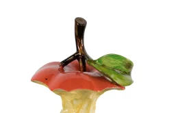Kunststein Skulptur 'Verbotene Paradiesfrucht' 15x30x15cm