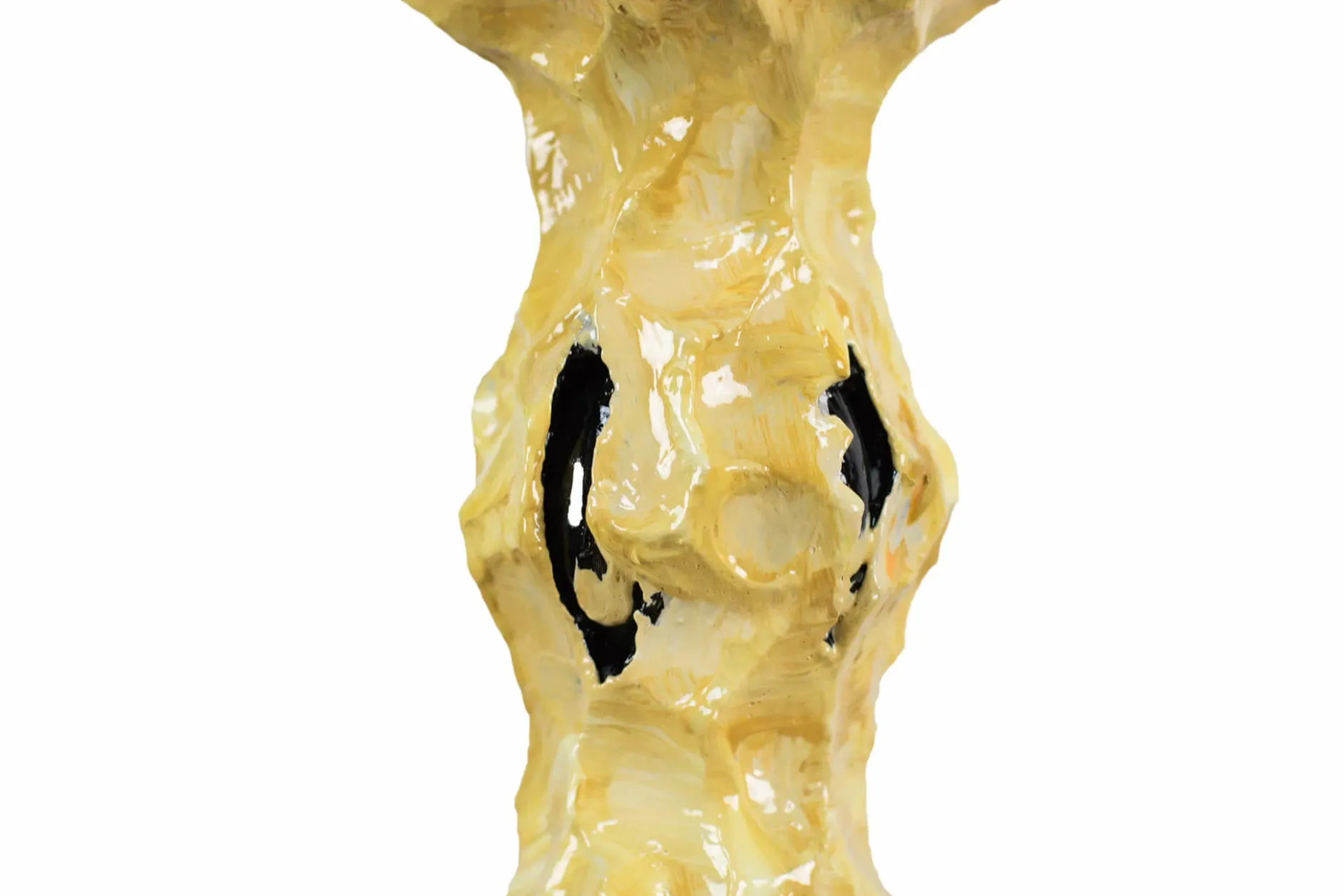 Kunststein Skulptur 'Verbotene Paradiesfrucht' 15x30x15cm