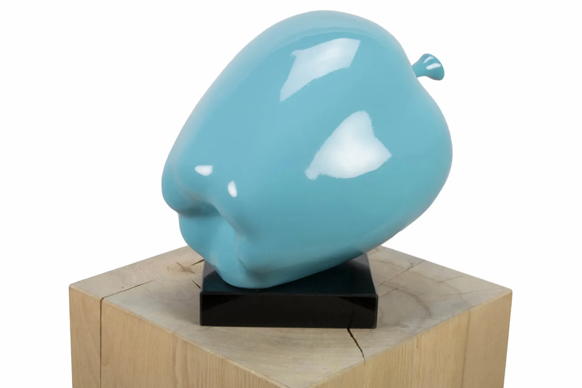 Kunststein Skulptur 'Verzauberter Apfel' 32x31x23,5cm