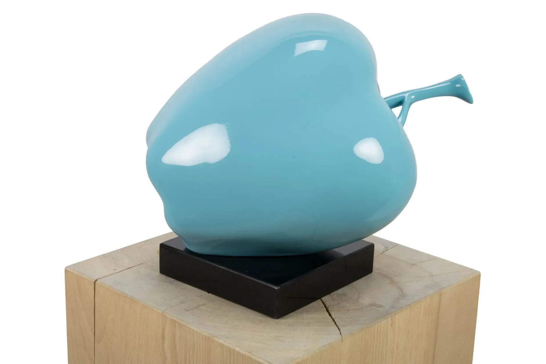 Kunststein Skulptur 'Verzauberter Apfel' 32x31x23,5cm