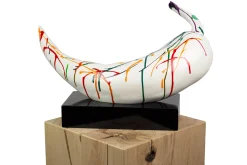 Kunststein Skulptur 'Würze des Lebens' 55x48x17cm